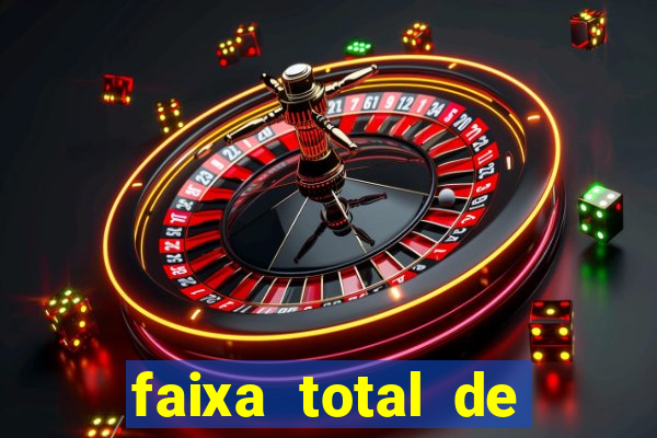 faixa total de gols 2 3 o que significa